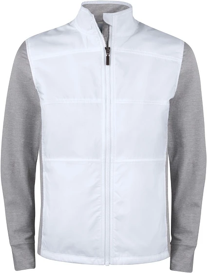 Cutter & Buck Stealth Jacket Men Pánska hybridná strečová bunda 68.1442 biela Cutter & Buck Stealth Jacket Men Pánska hybridná strečová bunda 68.1442 biela