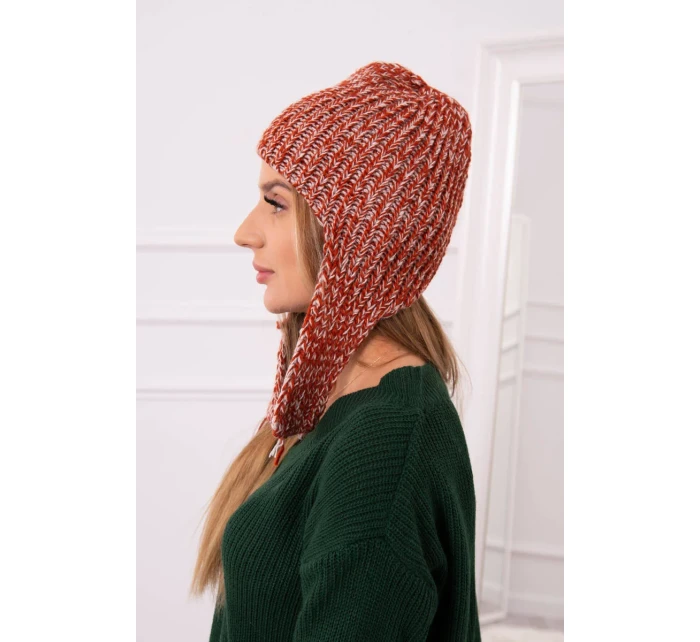 Dámska klapka na uši Jana K314 červená