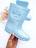 Dziecięce Gumowe Kalosze Jasnoniebieskie Malvi