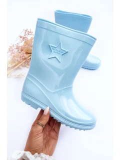 Dětské gumové holínky světle modré model 21628799 - Boto