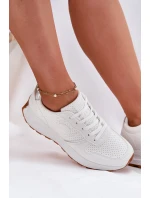 Dámské Tenisky Na Platformě Big Star model 21693863 HiPoly System Bílé - Big Star Shoes