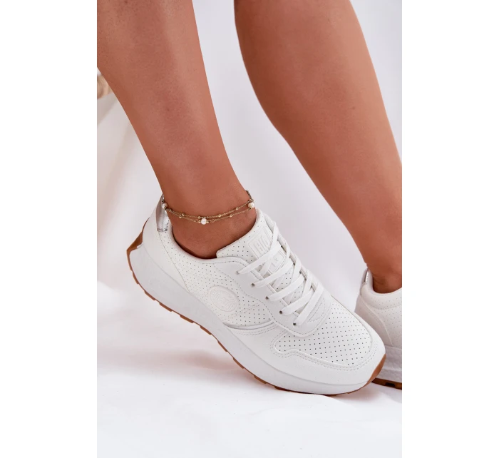 Dámské Tenisky Na Platformě Big Star model 21693863 HiPoly System Bílé - Big Star Shoes
