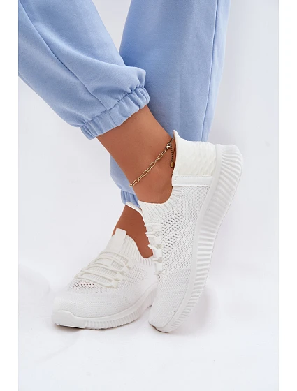 Materiálové Vkládací Sportovní Dámské Bílé Olive