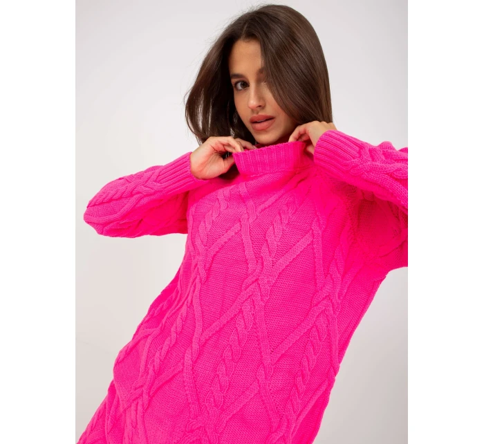 Sweter LC SW model 21110882 fluo różowy - FPrice