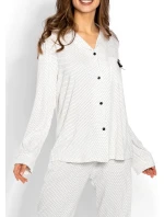 Pyžamo Beatrice Ecru - Momenti Per Me Pyžamo Beatrice Ecru - Momenti Per Me