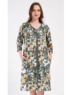 Dámske domáce šaty s trojštvrťovými rukávmi Marie