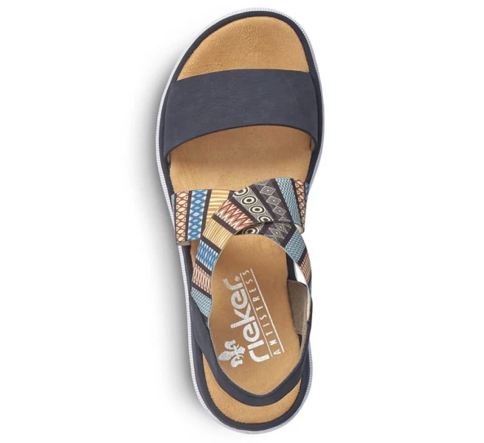 Sandále Rieker V44G8-14 W RKR533A