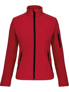 K 400 Dámská 3vrstvá softshellová bunda model 22508679 red - Kariban