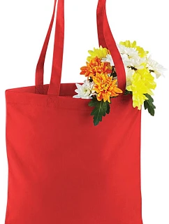 Westford Mill W 101 Bavlnená taška „Bag for Life“ 50.0101 jasne červená