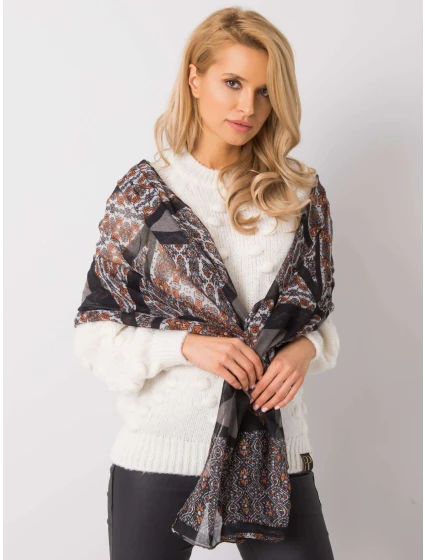 Dámský šátek AT CH model 14841810 2 černý - FPrice