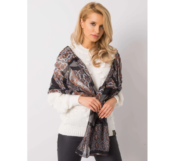 Dámský šátek AT CH model 14841810 2 černý - FPrice