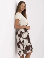 Sukienka DHJ SK model 21142004 jasny beżowy - FPrice