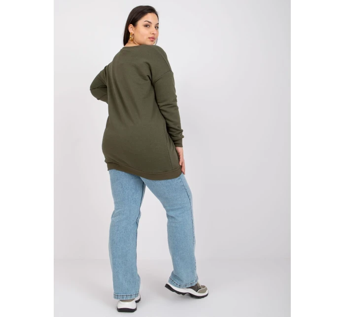 Mikina RV BL 7124.01 khaki