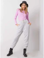 Tepláky TW DR G 080.17 svetlo šedá Tepláky TW DR G 080.17 svetlo šedá