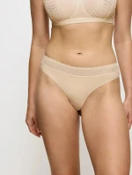 Dámská tanga Feel of Modal String YELLOW sv. béžová model 20568457 - Triumph