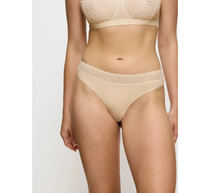 Dámská tanga Feel of Modal String YELLOW sv. béžová model 20568457 - Triumph