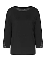 Dámsky pyžamový top Aura Spotlight Top - BLACK - black 0004 - TRIUMPH