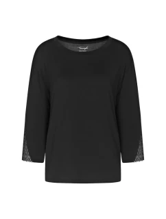 Dámsky pyžamový top Aura Spotlight Top - BLACK - black 0004 - TRIUMPH