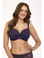 model 21723184 Námořnická modrá poloměkká podprsenka - Ava