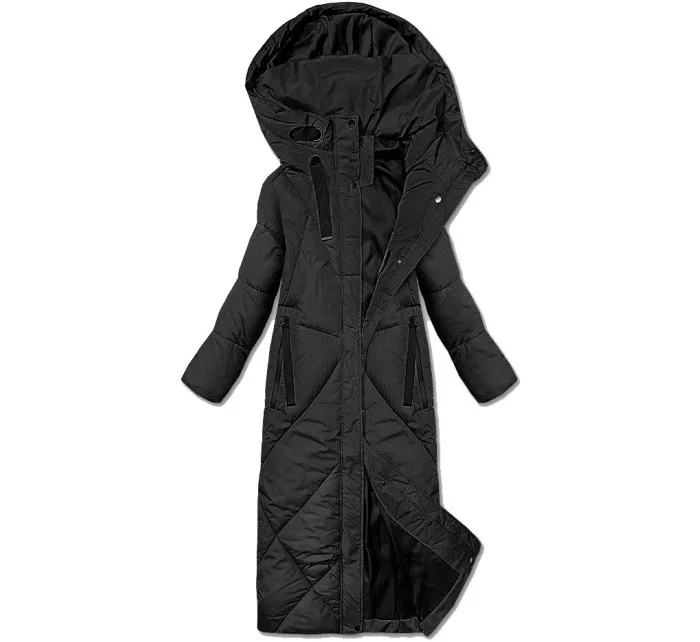 Zimowa kurtka damska czarna model 21248025 - J.STYLE Zimowa kurtka damska czarna model 21248025 - J.STYLE