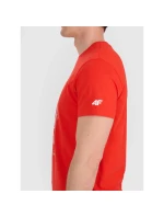 Pánské volejbalové tričko s potiskem model 21815672 pánské - 4F Pánské volejbalové tričko s potiskem model 21815672 pánské - 4F