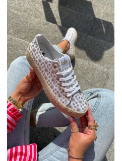 Vzorované Dámské Tenisky Na Platformě S Pletením model 21693316 - Lee Cooper