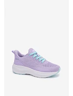 Dámské sportovní boty na platformě Levandulové Gelirae