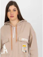 Mikina RV BL 8258.34 béžová Mikina RV BL 8258.34 béžová