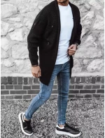 Pánsky čierny sveter FashionStreet WX1985