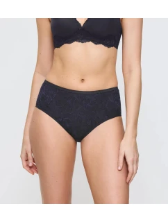 Dámske nohavičky Amourette Charm T Maxi 02 - čierno-modré 00JO - TRIUMPH