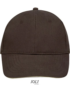 SOL'S 6 panelová baseballová kšiltovka model 22460859