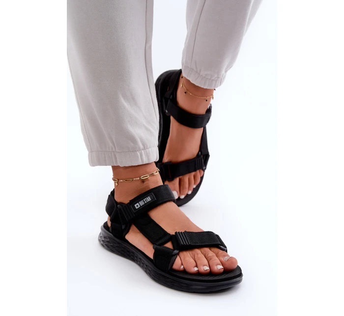 Dámské Sandály Big Star černé model 21533037 - Big Star Shoes