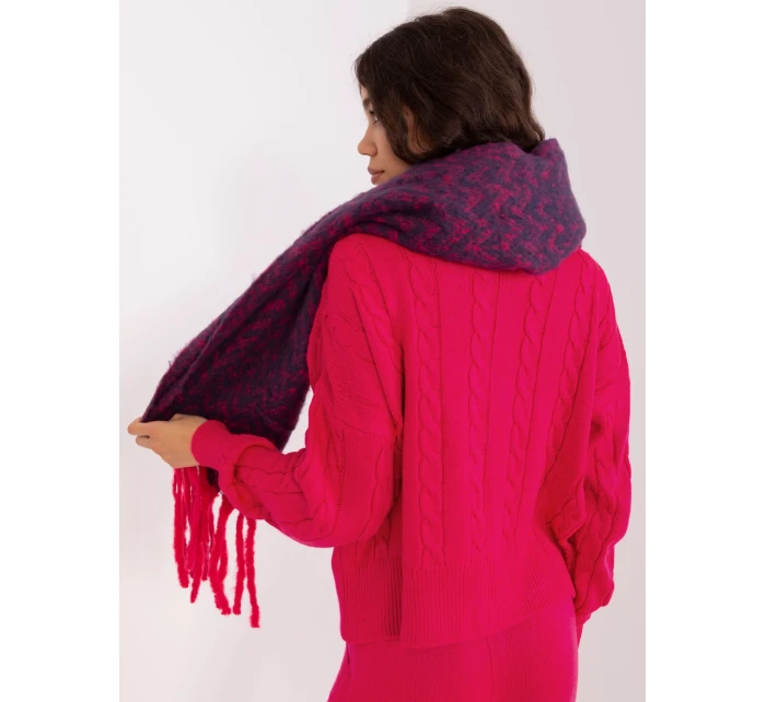 Šatka AT SZ 23125.75 tmavo modrá a červená Šatka AT SZ 23125.75 tmavo modrá a červená