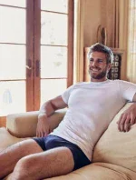 Pánske bezšvové boxerky s nohavičkou Jockey 35002933 999