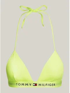 Dámska plavková podprsenka UW0UW04109 LT3 neon. žltá - Tommy Hilfiger