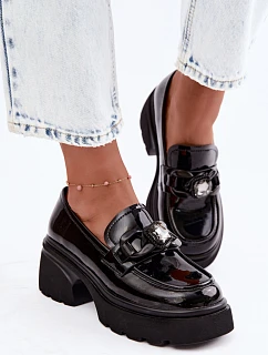 Polobotky na platforme, model 231169 Step in style
