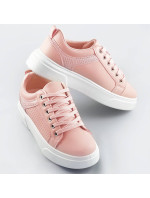 Ružové dámske športové topánky (S221)