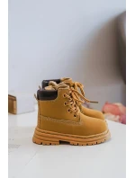 Dziecięce Botki Trapery Na Suwak Camel Bansi