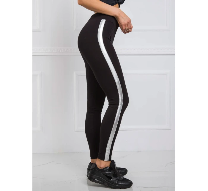 Legíny RV LG R4766.06 čierna a strieborná