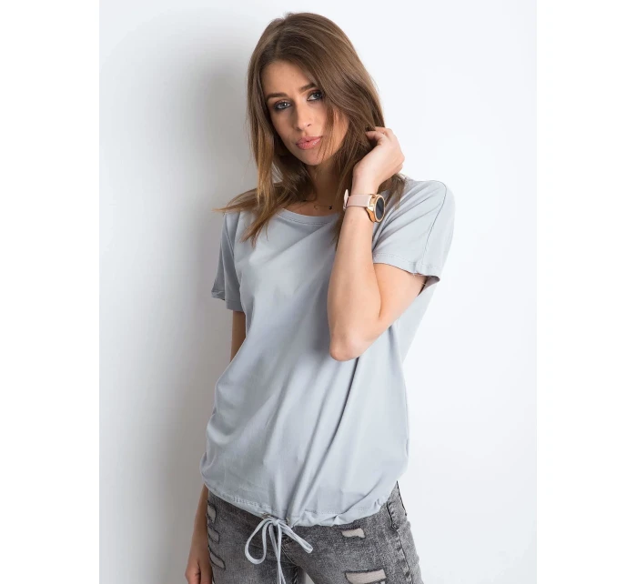 Tričko RV TS model 14825327 světle šedá - FPrice Tričko RV TS model 14825327 světle šedá - FPrice