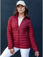 Dámska prešívaná bunda CRIMSON bordová FashionStreet TY4352