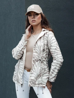 Dámská bunda parka béžová Dstreet model 21979188 - FashionStreet