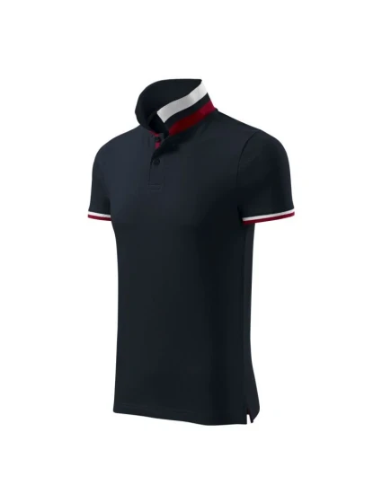 Polokošeľa Malfini Collar Up M MLI-25677 tmavo tmavá polokošeľa