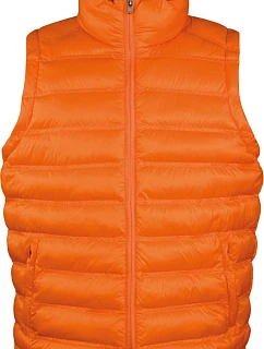 R Polstrovaná pánská vesta 30. orange model 22427663 - Result