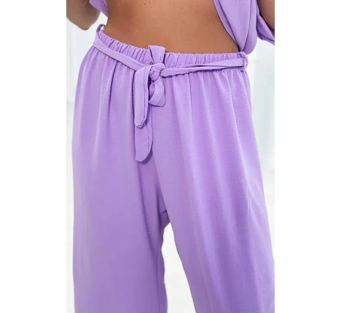 Súprava blúzky a nohavíc svetlo fialová Súprava blúzky a nohavíc svetlo fialová