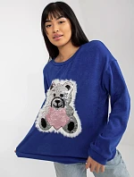 Blúzka LK BZ 509067 1.27 tmavo modrá