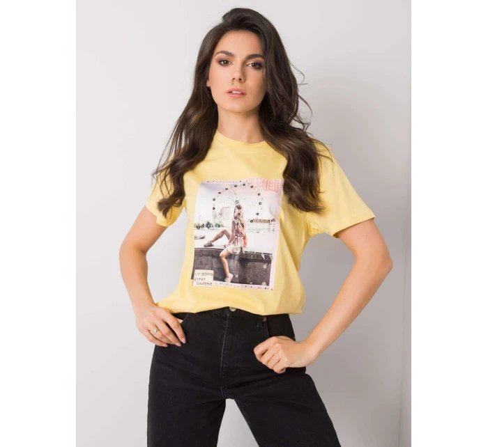 Tričko PM TS SS21TX41.20 žltá Tričko PM TS SS21TX41.20 žltá