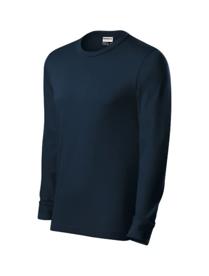 Resist LS triko unisex námořní modrá 02 (brand label) Resist LS triko unisex námořní modrá 02 (brand label)