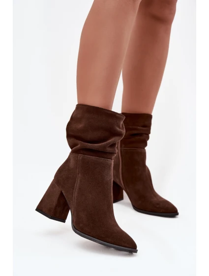 Topánky na podpätku model 220192 Step in style