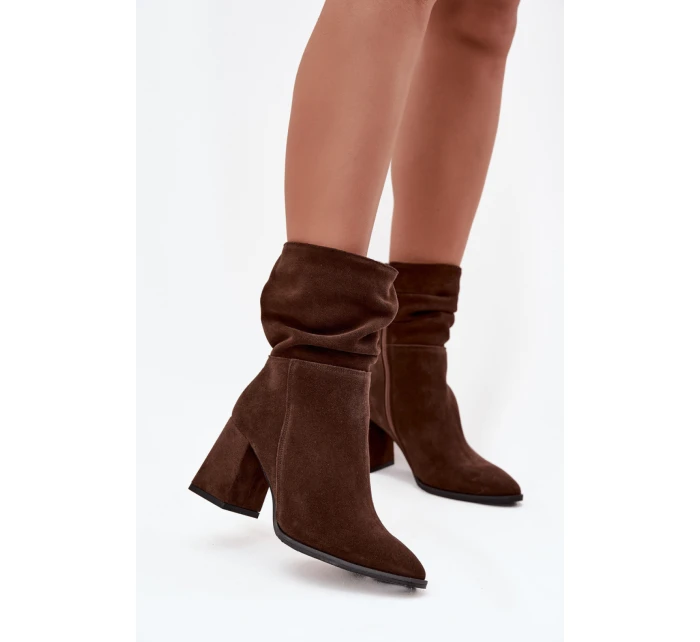 Topánky na podpätku model 220192 Step in style